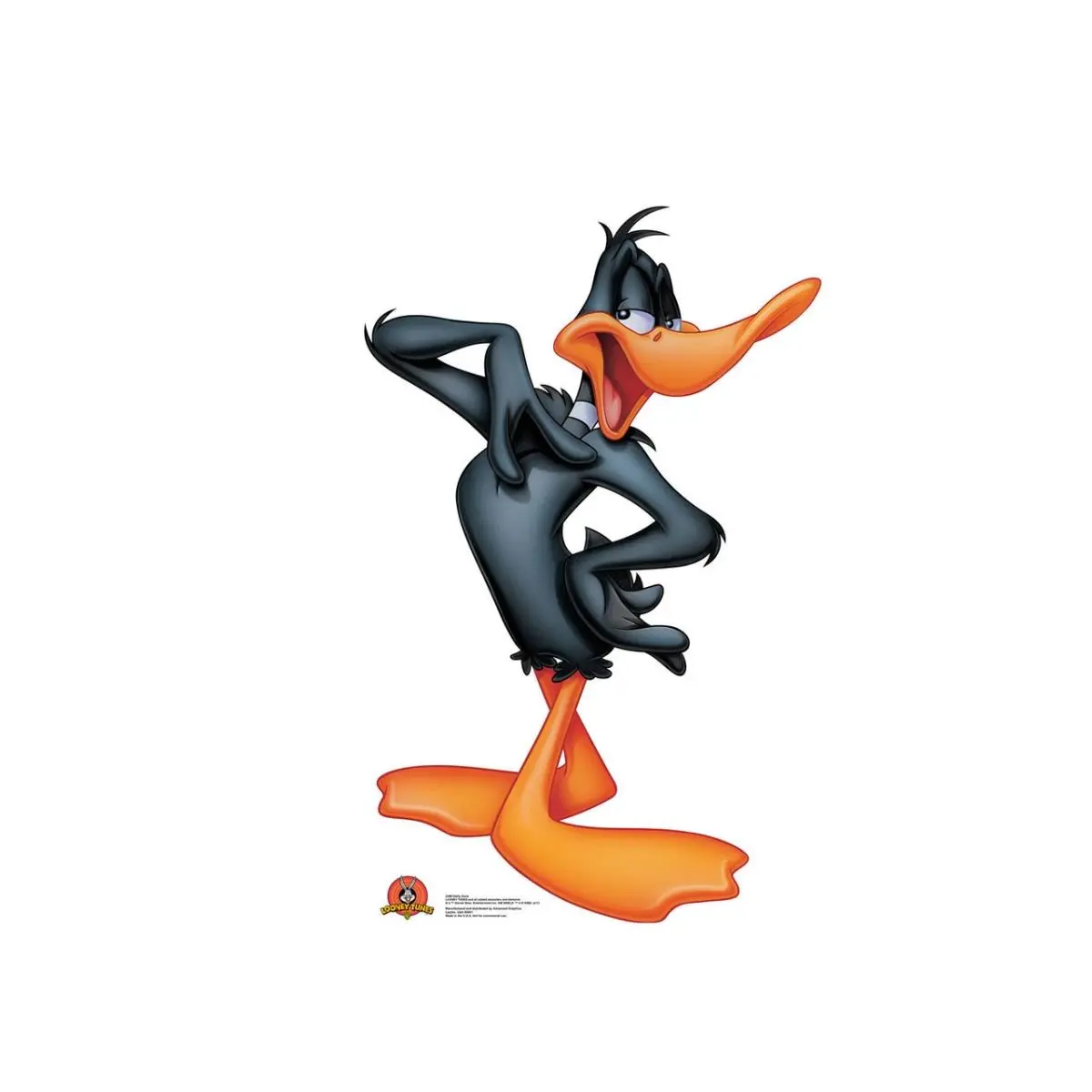 Looney Tunes Daffy Duck Cartoon Cardboard Cutout, Photo Prop, Home Decor for Room Decor