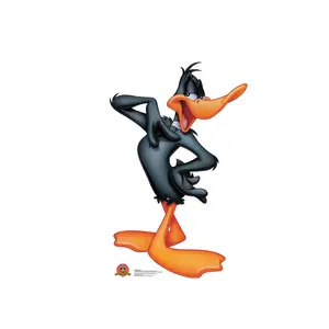 Looney Tunes Daffy Duck Cartoon Cardboard Cutout, Photo Prop, Home Decor for Room Decor