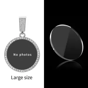 Personalized Memorial Photo Necklace, Customized Gifts, Hip Hop DIY Picture Charm Costume Jewelry, Necklaces