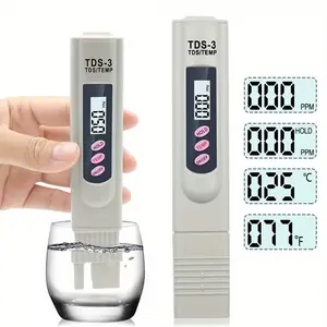 Portable Easy-To-Use Tds Water Quality Tester, Digital LCD Display, Battery Powered, Precise Measurement for Aquariums and Pools