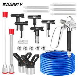 SOARFLY Handheld Airless Paint Sprayer Kit ️ | Smooth & Even Spray for Home & Construction | Ideal Gift for Men