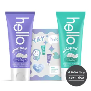 hello tiktok shop exclusive whipped toothpaste and stickers variety pack hello tiktok shop exclusive whipped toothpaste and stickers variety pack