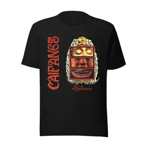 Rock en Español Caifanes El Silencio Long Sleeve Men’s T Shirt, Vintage Latin R0ck Band Graphic Tee, Unisex Concert Outfit, Fashion Cotton, Full Sizes, Full Colors, For Men, For Women, Fashion Cotton, Full Colors, Full Sizes, For Men, For Women