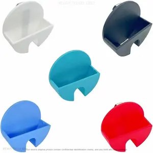 Trending Dip Can Holder for Car Visor - Universal Clip-On Black Organizer, for Zyn Standard Can Tins, Compact & Durable Holder for Round Cans and Nicotine Pouches, Perfect for Cars, SUVs,Trucks  (Black Blue Red White)