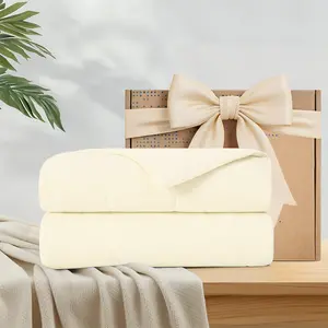 MAIN STREET Cooling Comforter Super Fluffy Blanket for Hot Sleepers & Night Sweats Breathable Soft Lightweight Silk Smooth Christmas Gift