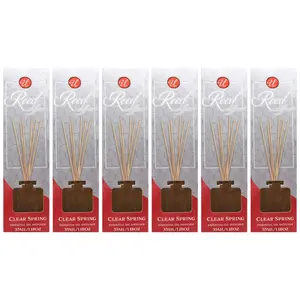 Clear Spring Reed Diffuser - Essential Oil Diffuser, 35ml (1.18oz) (Pack of 6)