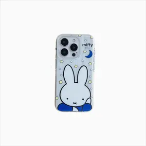 M-Miffy Kawaii Cartoon Mobile Phone Case,For iPhone 17 16 15 14 13 12 11 Pro Max Plus Air Fan's Phone Case Cover – A Fantastic Halloween Gift! Get Ready to Celebrate in Style!