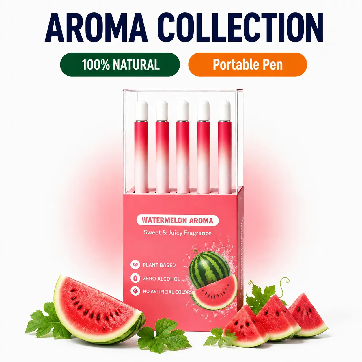 Portable Personal Aroma Stick, Pocket-Size Fresh Scent Accessory, Multiple Scent Options, Random Design