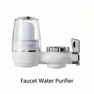 Faucet Water Filter | Direct Filtration for Tap Water, Removes Chlorine & Impurities, Universal for Kitchen Faucets, No Installation Required