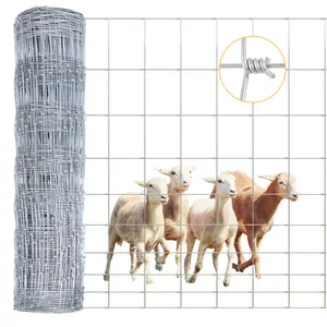 Farm Fence Heavy Zinc Coating Field Wire Fencing, Galvanized Livestock Deer,Goat Fence,Hog Wire Fencing Used to Yard and Garden