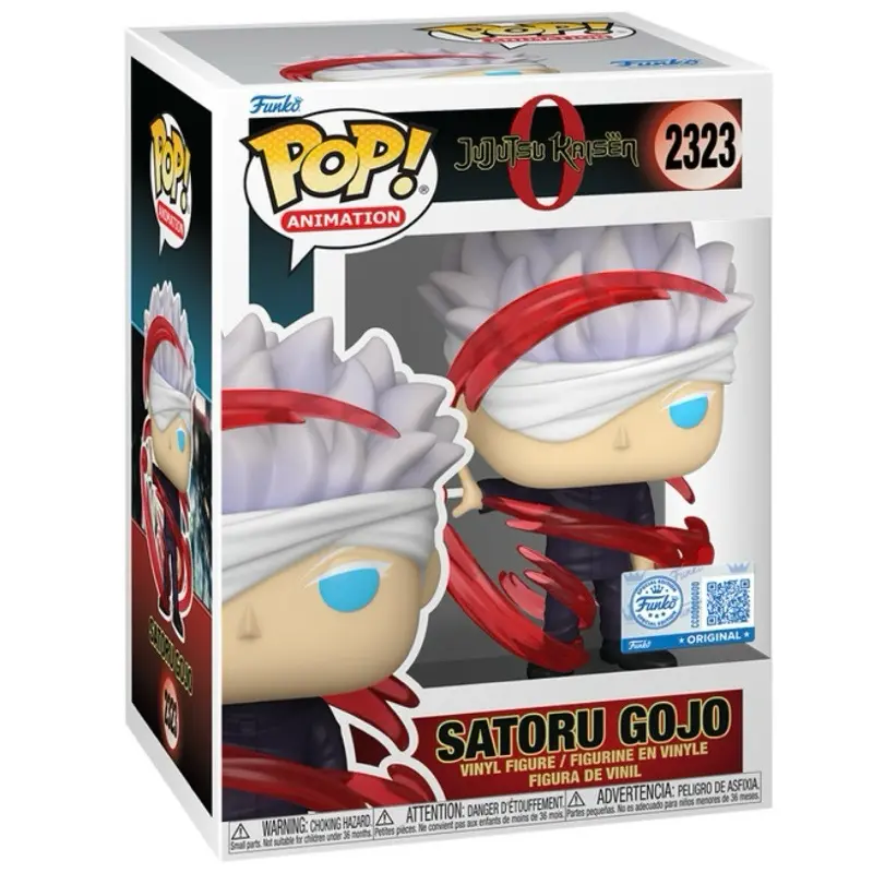 Funko Pop! Satoru Gojo #2323 (Jujutsu Kaisen) Vinyl  Figure - Anime Fans - Collectible Figurine