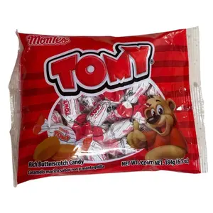 Montes Tomy Rich Butterscotch Candy – Hard Candy with Milk – 184 g (6.5 oz)