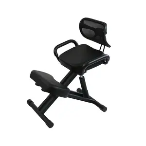 Master Massage Ergonomic Kneeling Chair with Back Support for Office -Posture Chair with Angled Seat and Backrest for Home and Office-Posture Correction Stool-Improve Your Posture
