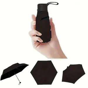 Ultra Compact Windproof Umbrella – Lightweight, Pocket-Size, UV Protection – Travel-Ready Folding Rain & Sun Shield