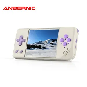 ANBERNIC RG28XX 64GB TF Card Retro Pocket Game Console, 1 Count 2.83-inch IPS Screen Handheld Game Console, Rechargeable Portable Game Console for Linux 64-bit System, Protective
