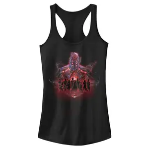 Juniors Womens Marvel Eternals Kro Group Racerback Tank Top