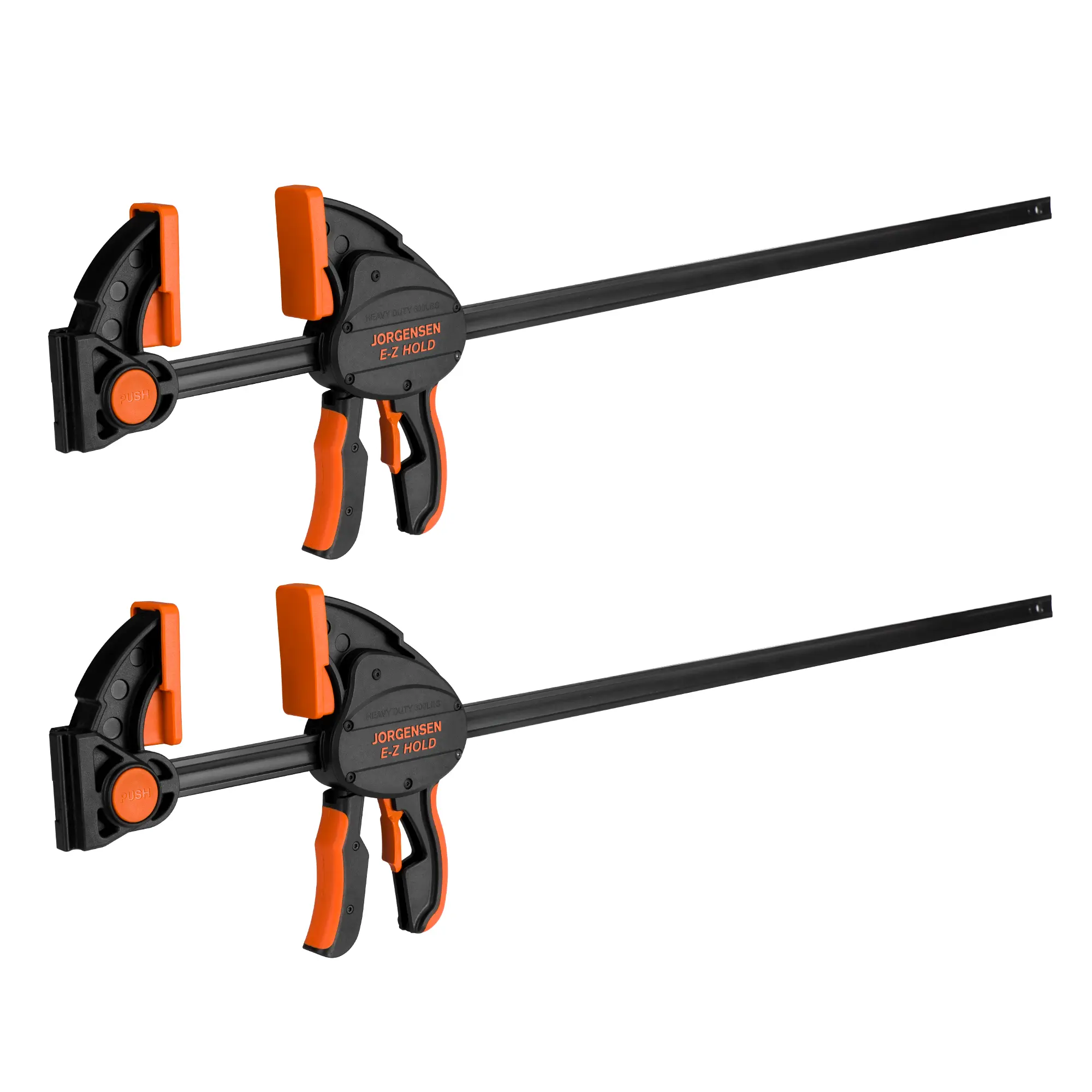 #fathersdaygift Jorgensen E-Z Hold Clamps 4 Inch Bar Clamps 2 Pack, One Hand Clamp, Mini Bar Clamps for Woodworking, Bar Clamps for Woodworking, Hobby Craft Woodworking Clamps