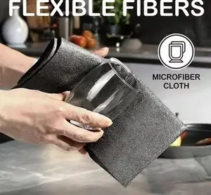 Thickened Magic Cleaning Cloth, Microfiber Streak Free Cloth, Reuseable Magic Fiber Towels Rags, Cleaning cloths with multipurpose use, miracle cloths for glass, kitchen and vehicle windows.