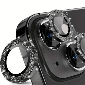 Innovative iPhone Camera Lens Protector with Tempered Glass and Aluminum Ring - Scratch-proof and Ultra-Thin Film to Enjoy Photography