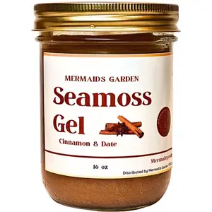 Cinnamon & Date Sea moss gel superfood 16 oz