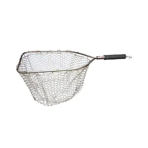 Adamsbuilt Fishing ABGTN19-A 19 in. Aluminum Trout Net with Camo Ghost Netting