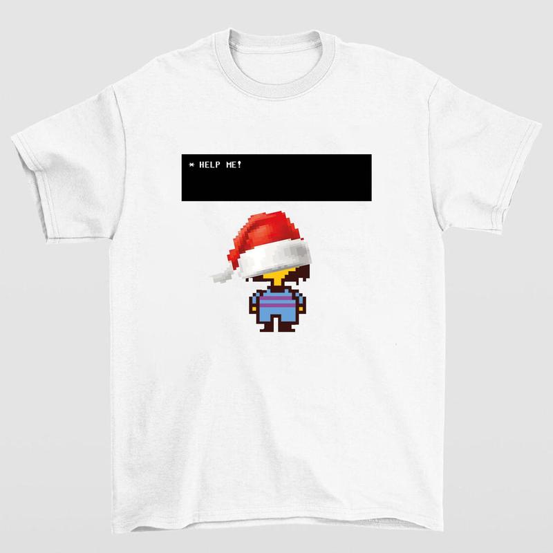 Undertale Frisk Deltarune Shirt Game Crossover Meme Graphic Playful Streetwear