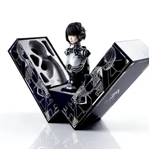 Linglong Ash 1/4 Half-Body Figure Collectible Model, High-Quality Role Handmade Statue, Perfect Gift for Anime Enthusiasts