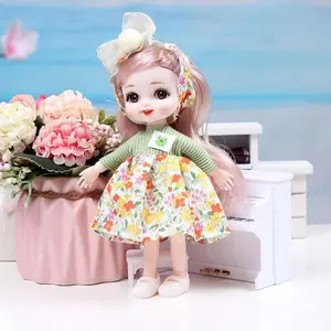 Changeable Doll Princess Gift Set, 17cm Doll Toy, Perfect Birthday Present, Ideal Holiday Gift, Kids' Favorite Plaything