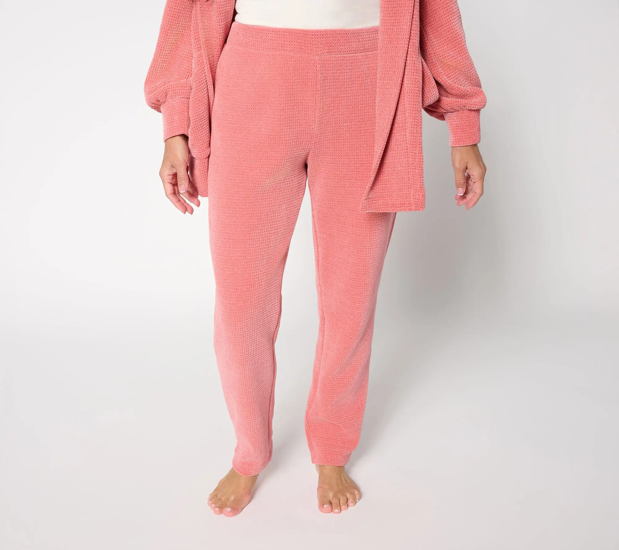 Modern Soul Comfort Soul Waffle Fleece Tapered Lounge Pant Modern Soul Comfort Soul Waffle Fleece Tapered Lounge Pant