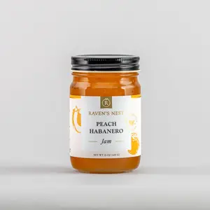 Peach Habanero Jam - 15 oz.