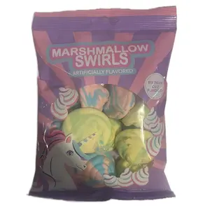 Marshmallow Birthday Cake swirls Marshmallow Birthday Cake swirls