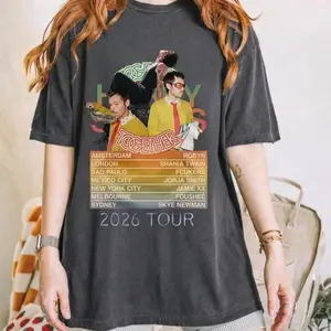 Comfort Color Harry Styles Kiss All The Time Shirt, Love On Tour 2026 Graphic Tee, Harry Styles Together Tour Concert Fan T-Shirt Sweatshirt Hoodie