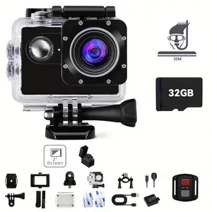 Aston DigitalWireless Action Camera with Ultra HD Video,12MP Photos, HDR, Daily Streaming,Stabilization,Vlogging Camera,Good Choice for Outdoorfun and Gift-giving