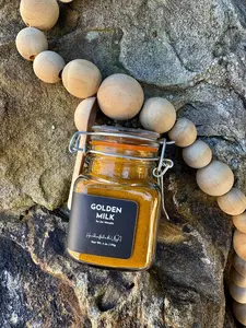 Golden Milk Blend - Handcrafted flavorful Turmeric based blend for Healthy lifestyle and Delicious Drinks!