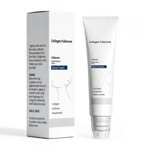 Reduces Wrinkles and Double Chin,Five Rollers for All Around Massage,Neck Firming Cream,Collagen Neck Cream,Relieves Edema,Suitable for Wrinkled Skin,with Hyaluronic Acid,VitaminC+E.