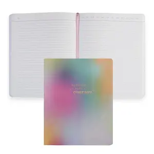 Erin Condren Courage Paperback Notebook - Stylish Lay-Flat Design for Writing Note-Taking & Journaling - Durable High-Quality Paper - Perfect for Left & Right Handed Users - Portable & Versatile Use