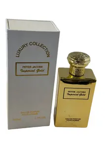 Peter Jacobs IMPERIAL GOLD Homme 2.7 oz / 80 ML Eau de Parfum for Men Regular Edition Box NOT SEALED