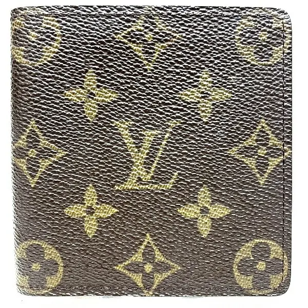 Pre-owned Louis Vuitton Canvas Small Leather Goods Porte Billets 6 Cartes Monogram Wallet