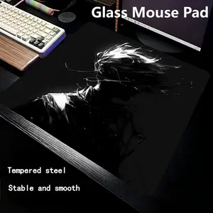 Control Type Glass Mouse Pad Professional Fps Gaming Smooth Feel, High-Quality Precision Control Surface, Ideal for Gamers & PC Users