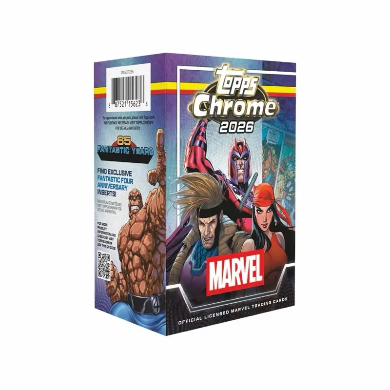 2026 Topps Chrome Marvel Blaster Box!