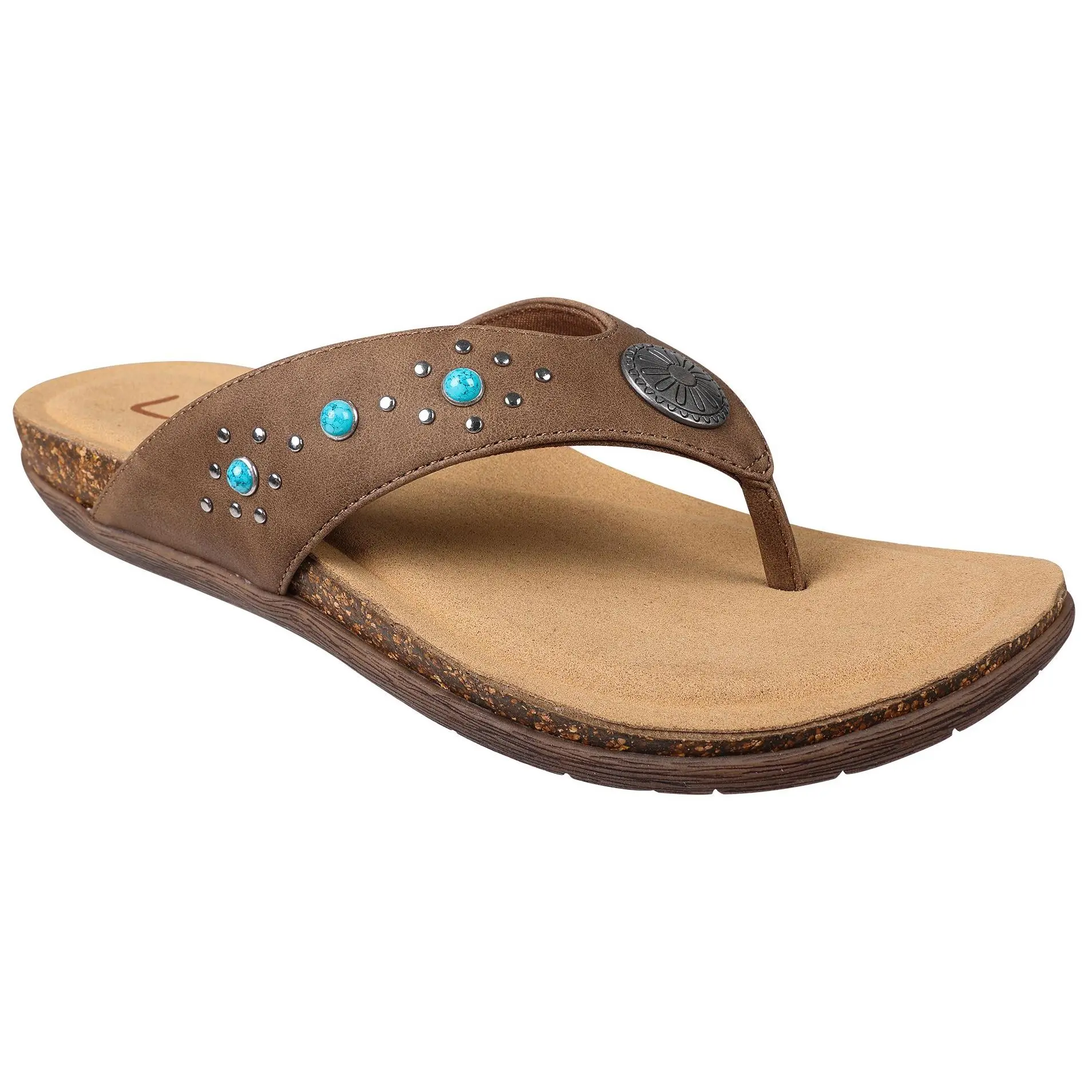 Lamo Textile Thong Sandals - Jovie