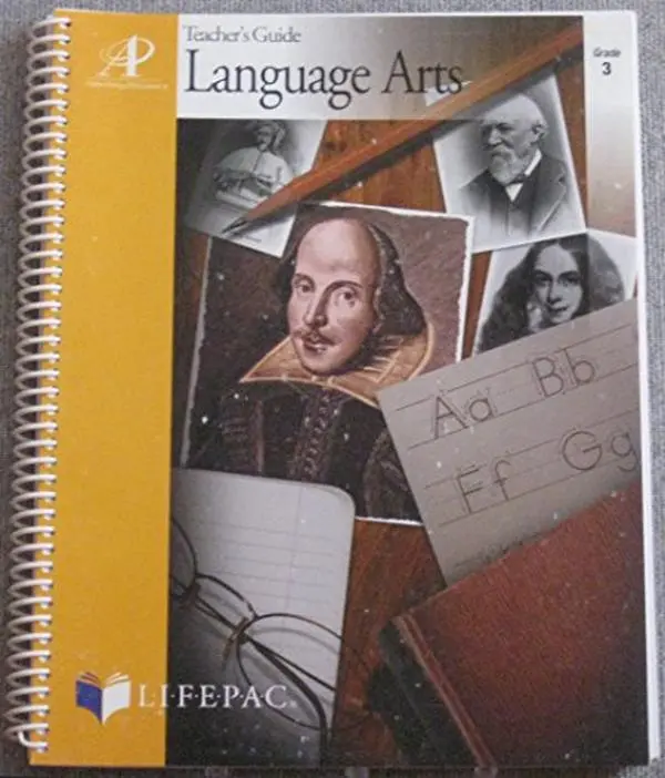 USED-LIFEPAC 3rd Grade Language Arts Teacher Guide by alpha omega (Unknown)
