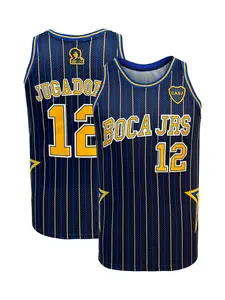 Men's 90s Retro Striped Basketball Jersey, Breathable Mesh Embroidered #12 Tank Top, Classic Vintage Sports Sleeveless Shirt for Daily Wear, Collection & Gift
