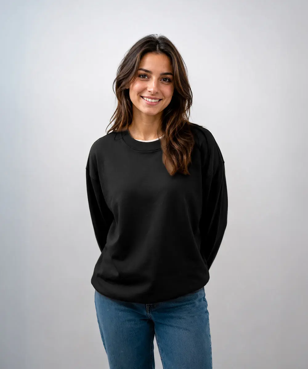 Peruvian Pima Long Sleeve Crew