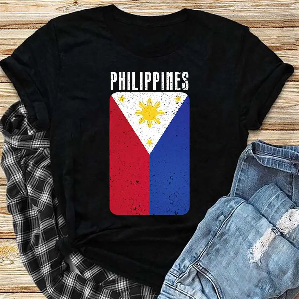 Filipino Flag Philippines T-Shirt_1