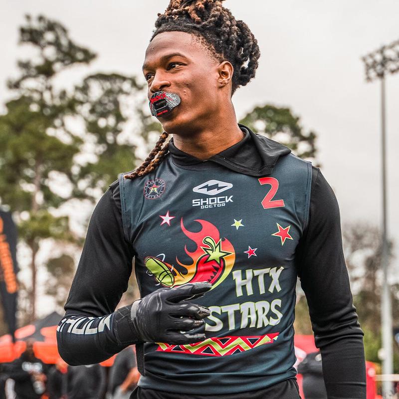 Cutters Rev Pro 5.0 Black Football Receiver Gloves - Air C-TACK Grip, Lightweight Design, All-Weather Performance, Machine Washable