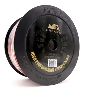 Elite Audio EA-PRO-8G-PWR(FS) 100% OFC Tinned Copper 12 Gauge Speaker Wire 200ft | True Gauge | Elite Audio
