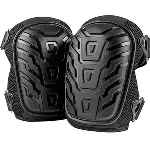 Hard Shell Heavy-Duty Knee Pads w/ Double Straps | Pro-Grade Protection for Construction, Gardening, Flooring, Auto Repair & Outdoor Jobs!