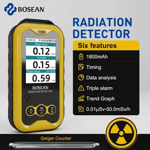 FS5000 Geiger Counter Nuclear Radiation Detector X-Ray Beta Gamma Radioactivity Detector for Nuclear Wastewater for PC Software