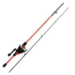 Wayfarer Spinning Fishing Rod and Reel Combo, Orange